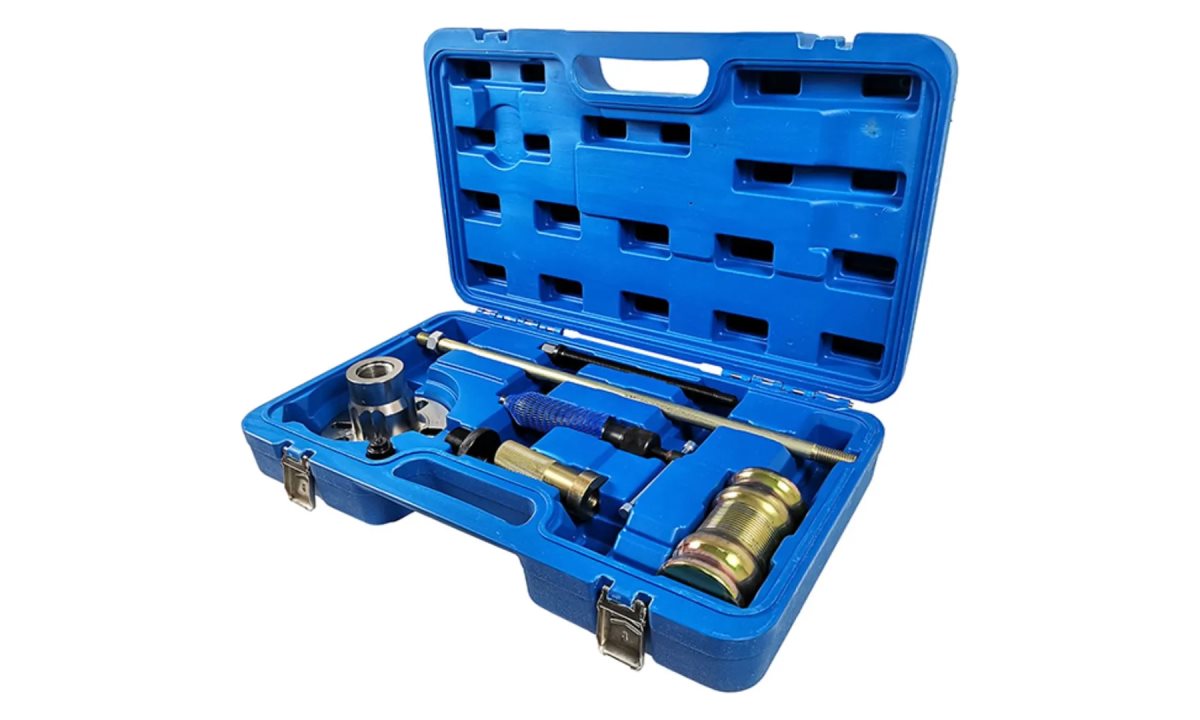  Съемник ступицы колеса гидравлический набор TA-D1128 AE&T (1)