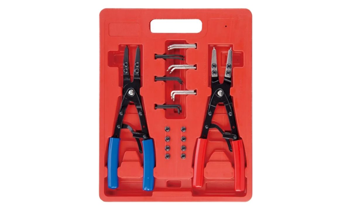  Съемник стопорных колец 2шт со сменными носами 10 TA-H1036 AE&T (1)