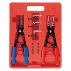  Съемник стопорных колец 2шт со сменными носами 10 TA-H1036 AE&T мни (0)