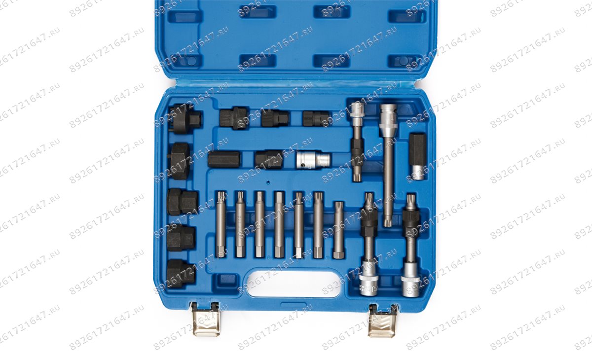  ST077 Набор съемников шкивов генератора, 24 предмета (0)