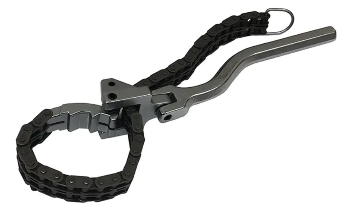  OFW-105 съемник маслянного фильтра цепной с поворотной ручкой 60-105 мм (0)