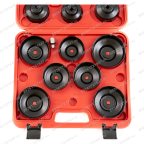  ST075 Комплект чашек для демонтажа маслянных фильтров 65-100мм, 15шт мни (2)