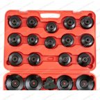  ST076 Комплект чашек для демонтажа масляных фильтров 65-120мм, 30шт мни (2)