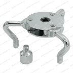 ST408 Съемник масляного фильтра трехлапый, 43-102мм фото