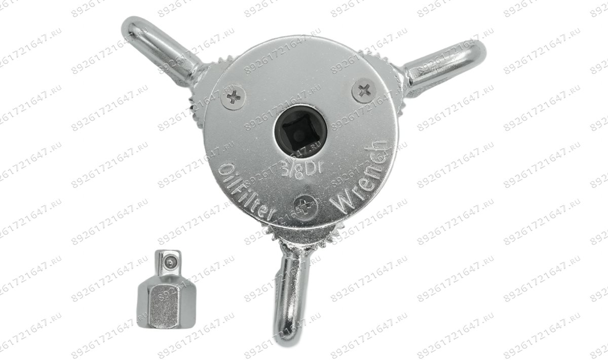 ST408 Съемник масляного фильтра трехлапый, 43-102мм (1)