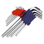  Ключи 6-гранные 9шт в держателе WP222004 WORKPRO мни (1)