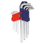  Ключи 6-гранные с шаром 9шт в держателе WP222006 WORKPRO мни (1)