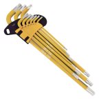  Ключи 6-гранные TORX длинные 9шт в держателе WP222008 WORKPRO мни (0)