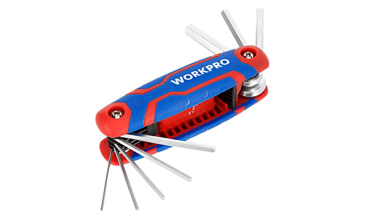  Ключи 6-гранные складные 8шт проф WP222019 WORKPRO (1)