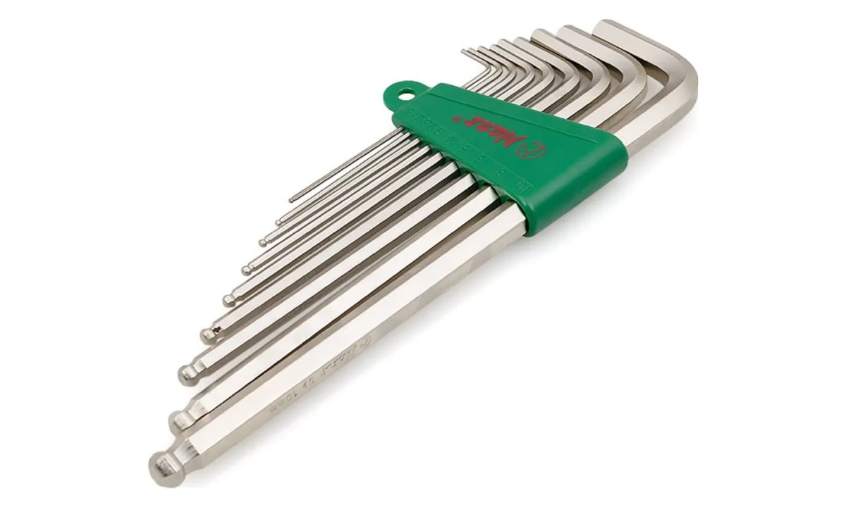  Набор шестигранных ключей Г-образных Hans, 16772-9M (0)