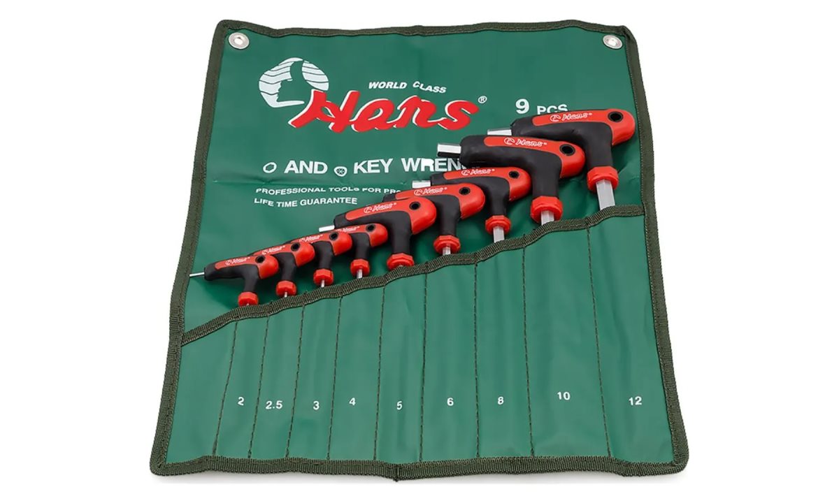  Набор шестигранных ключей L-образных Hans, 16775-9M (0)