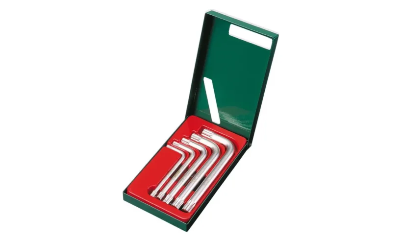 Набор шестигранных ключей L-образных Hans, 16778-5M фото