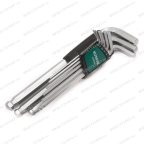  H0509S Набор ключей шестигранных ROSSVIK, 9пр длинные с шаром мни (1)