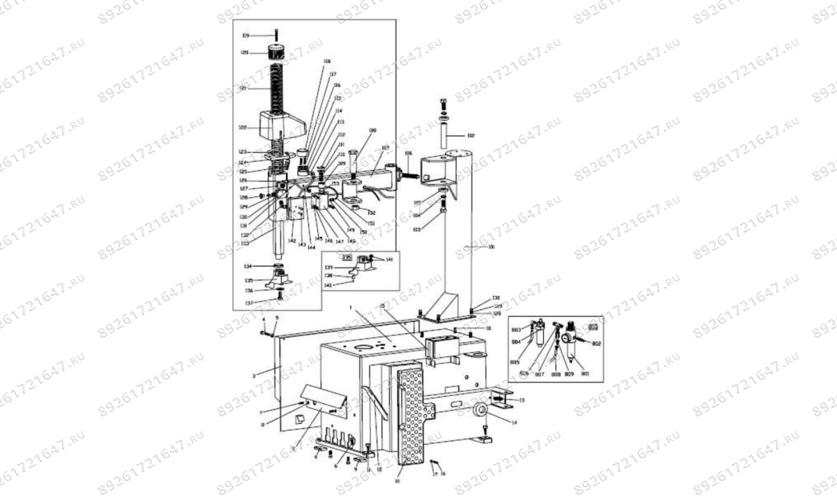  Полуавтоматический шиномонтажный стенд AE&T BL523IT (0)