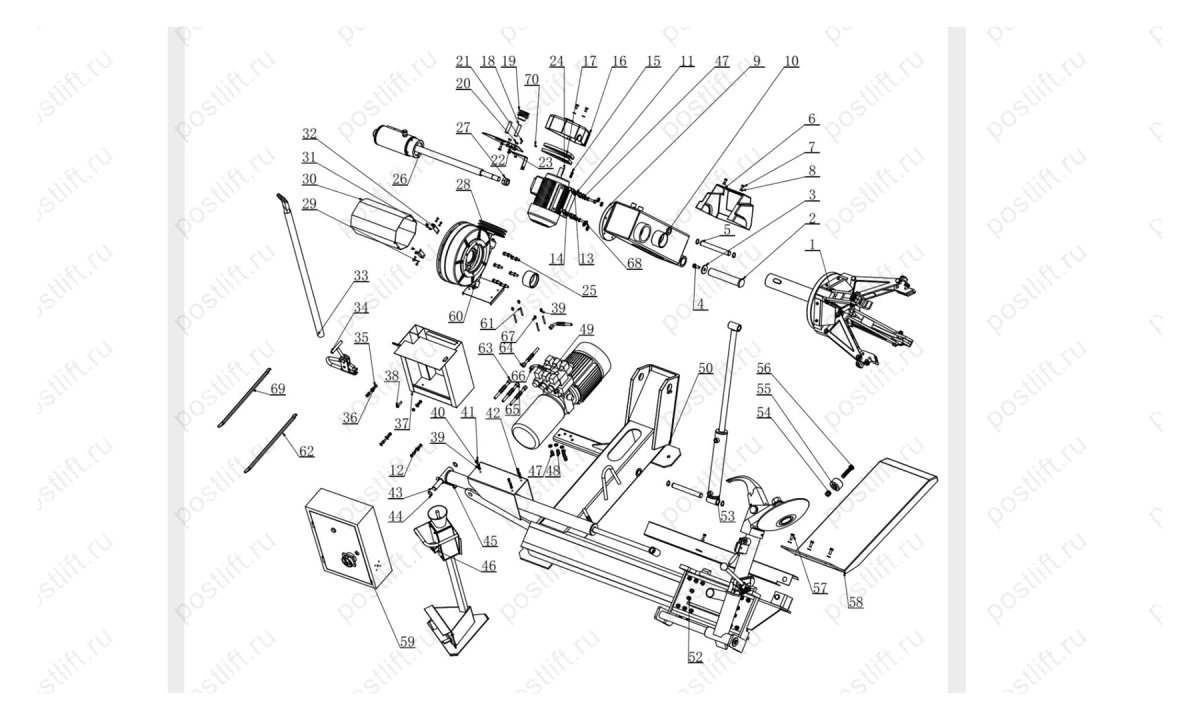  Шиномонтажный станок KraftWell LC588 (0)