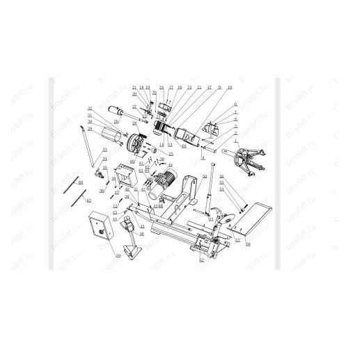 Шиномонтажный станок KraftWell LC588