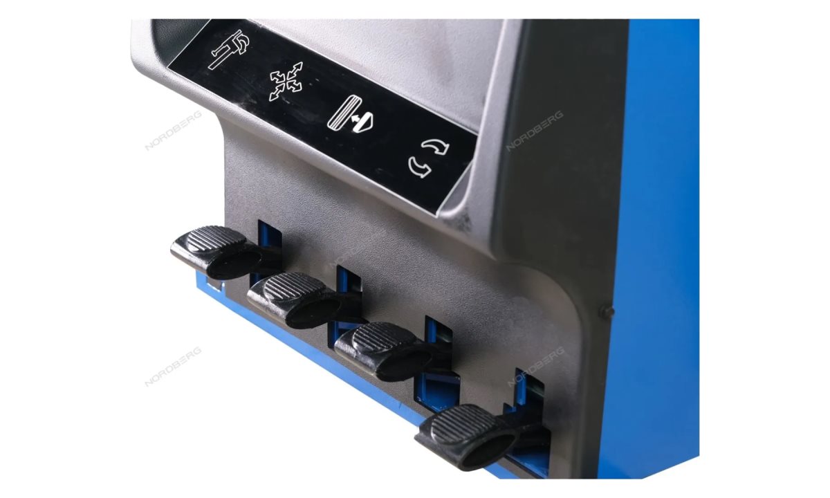  Станок шиномонтажный 380V автомат, 2х скоростн, зажимы 14-26 NORDBERG 4641_380V (1)