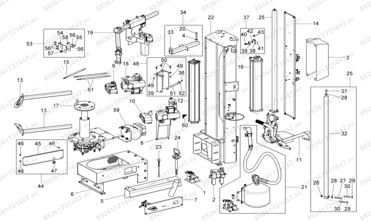  Шиномонтажный станок Ravaglioli SpA G1180.30SLIM (0)
