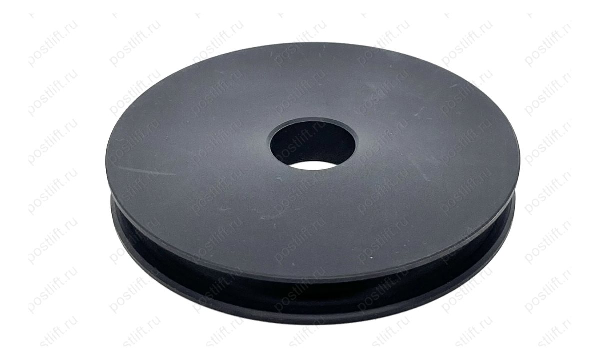  Шкив для подъёмника  под трос 120х25 (капролон) (0)