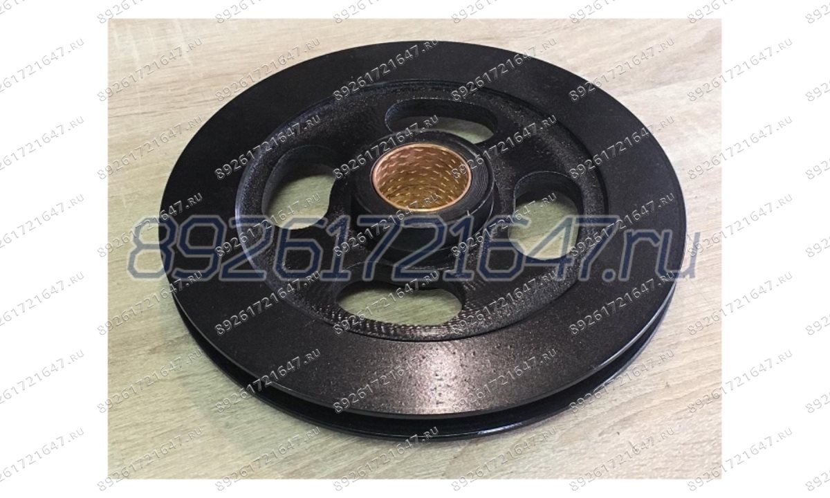  Шкив для подъёмника 4-х стоечного GAOCHANG GC-4.0 F4,Nordberg 4455. Ravaglioli одноручейковый 230х30 (втулка капролон) (0)