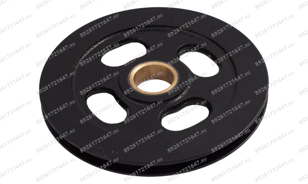  Шкив для подъёмника 4-х стоечного ПГ4-5,5 1-ручейковый 225х30х25 высота (0)