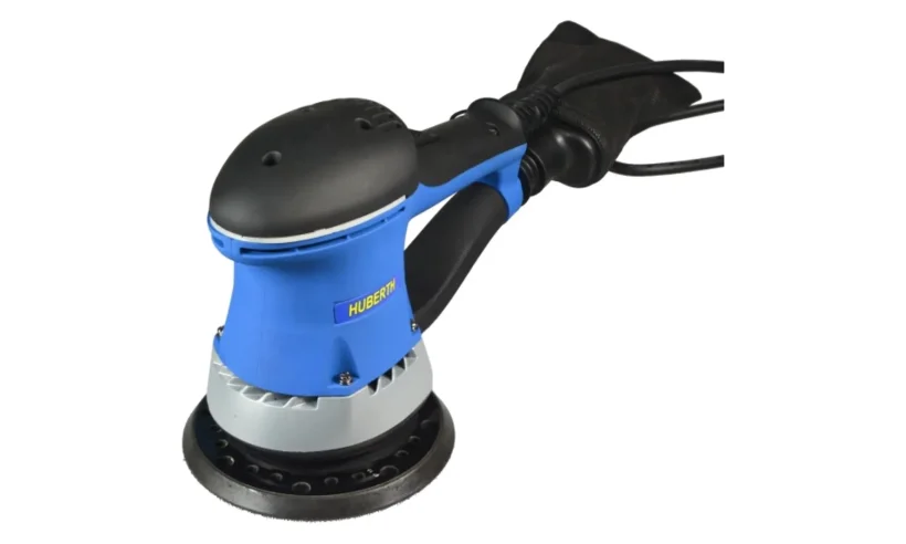 Машинка шлифовальная с пылеудалением, электрическая, эксцентрик 3 мм, подошва 150мм фото