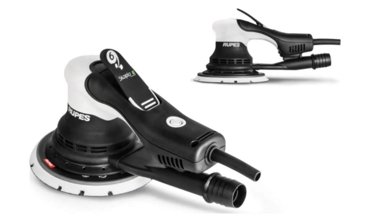  Машинка электрическая шлифовальная орбитально-роторная ход 3мм с пылеуд., подошва 150мм (SCORPIO Е) (0)