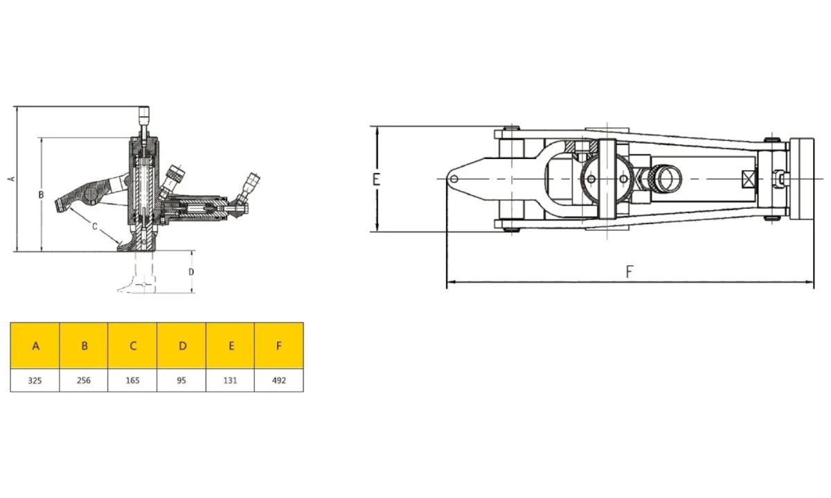  KraftWell KRWTB Отбортовщик колес гидравлический (1)