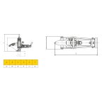  KraftWell KRWTB Отбортовщик колес гидравлический мни (12)