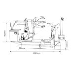  Шиномонтажный станок для грузовых авто Nordberg 46TRK мни (1)