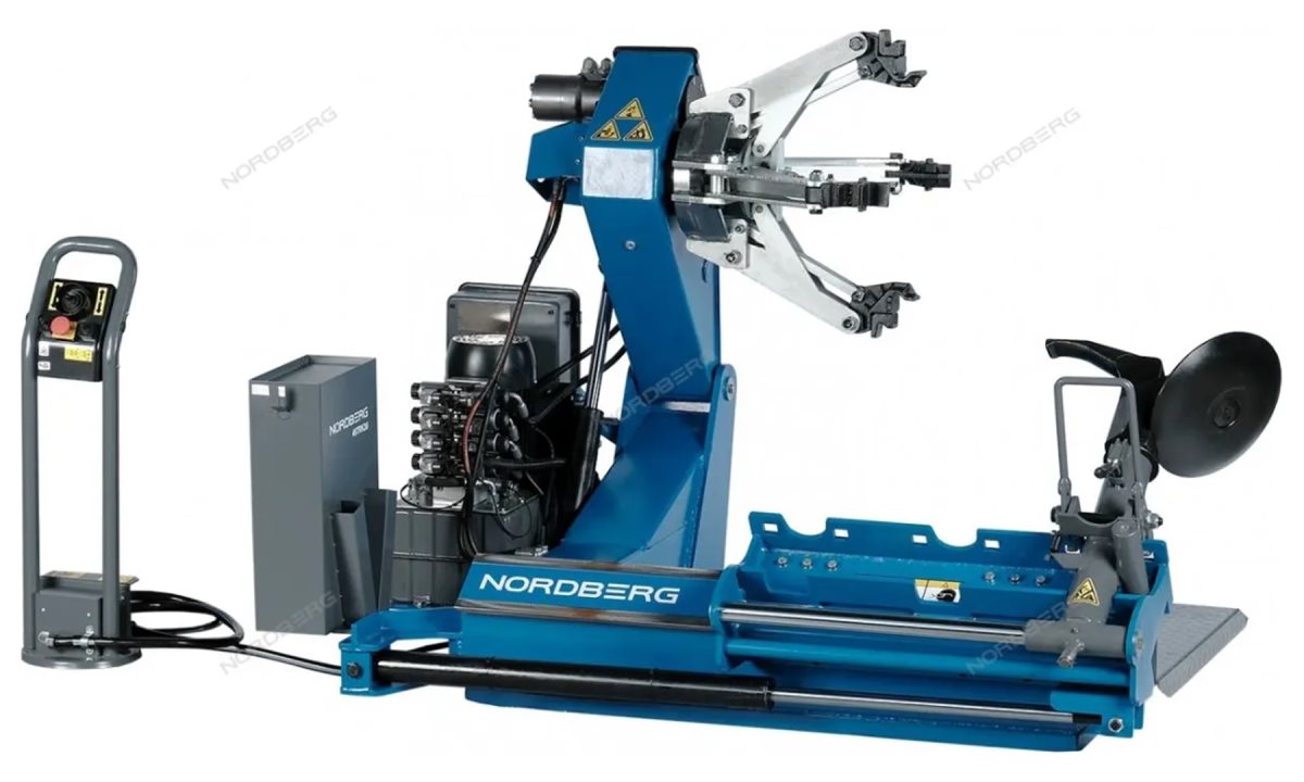  Станок шиномонтажный для грузовых автомобилей 14-26, двухскоростной, 380V, синий NORDBERG 46TRK30 (0)