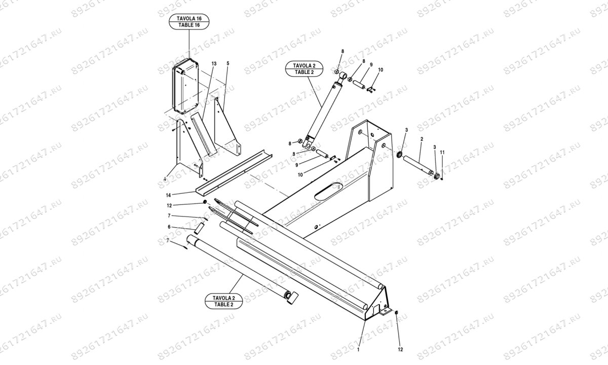  Шиномонтажный станок для колес грузовых автомобилей G97.11 (0)