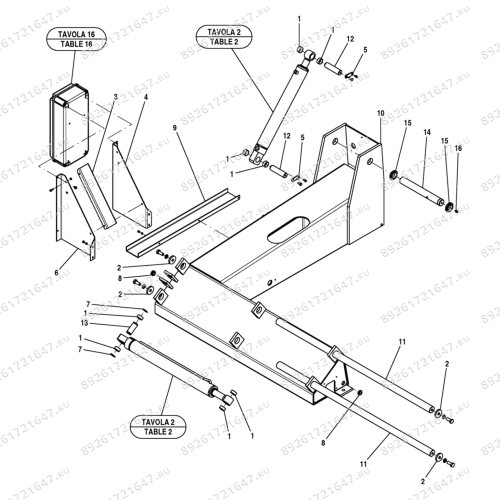 Шиномонтажный станок для колес грузовых автомобилей G97/52