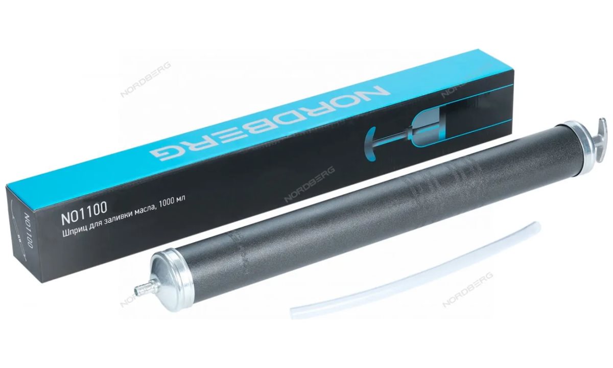  Шприц для заливки масла, 1000 мл NORDBERG NO1100 (0)