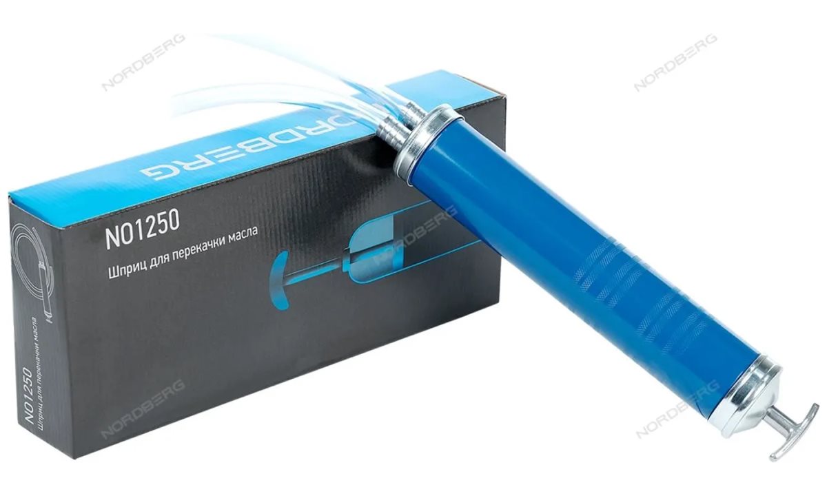  Шприц для перекачки масла, 500мл. NORDBERG NO1250 (1)
