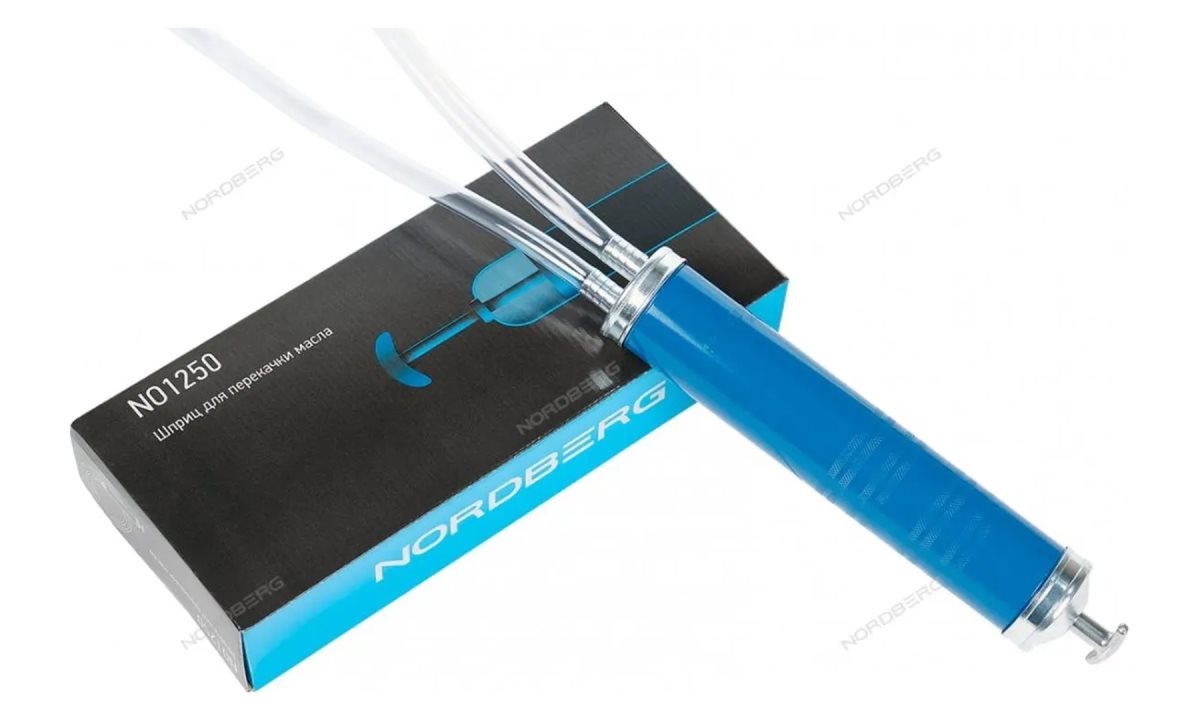  Шприц для перекачки масла, 500мл. NORDBERG NO1250 (0)