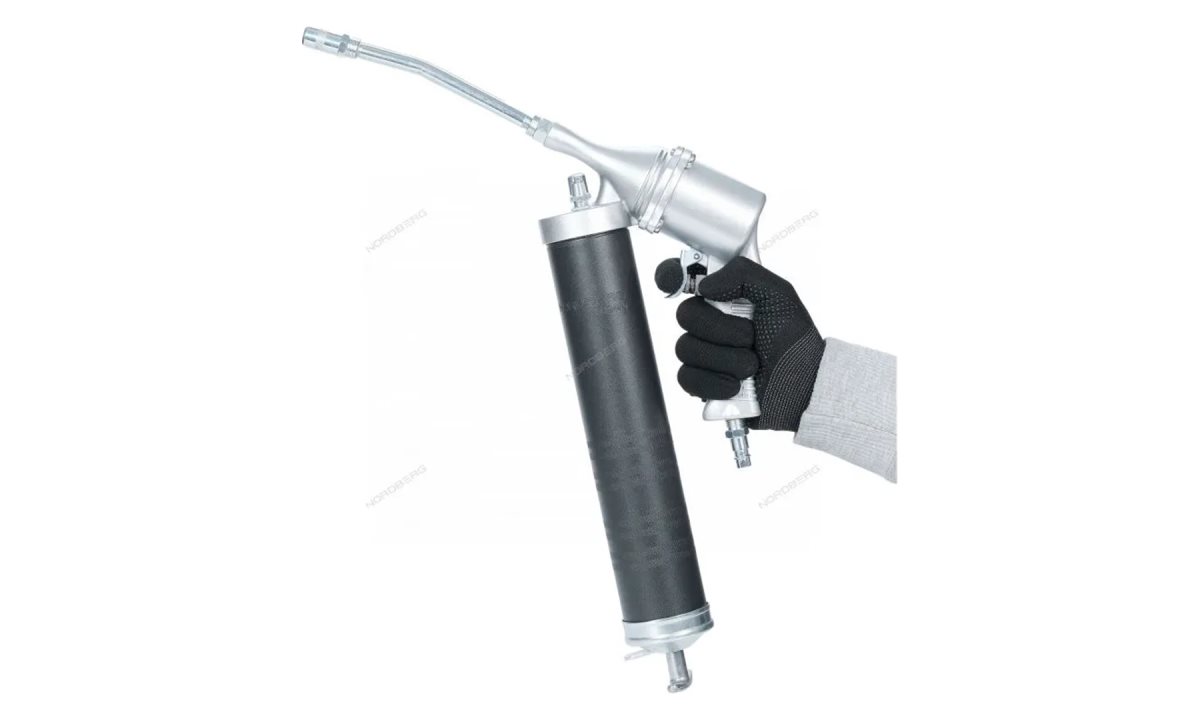  Шприц плунжерный пневматический для густой смазки, 400 мл NORDBERG NO3400 (1)