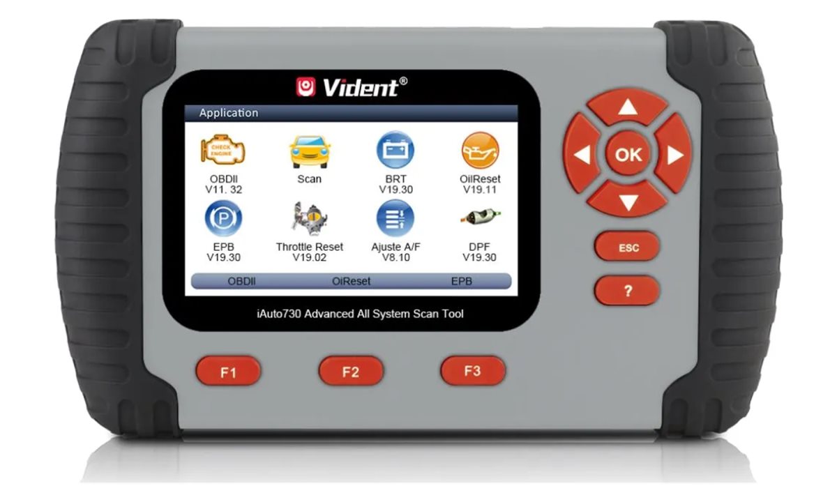  Сканер диагностический OBD2 4.3 iAuto730RU VIDENT (0)