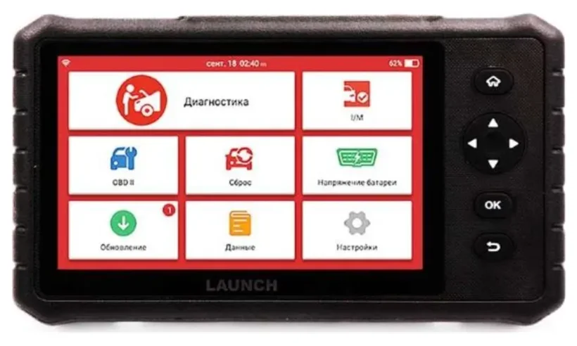 Диагностический мультимарочный сканер Launch Creader Professional 349 фото