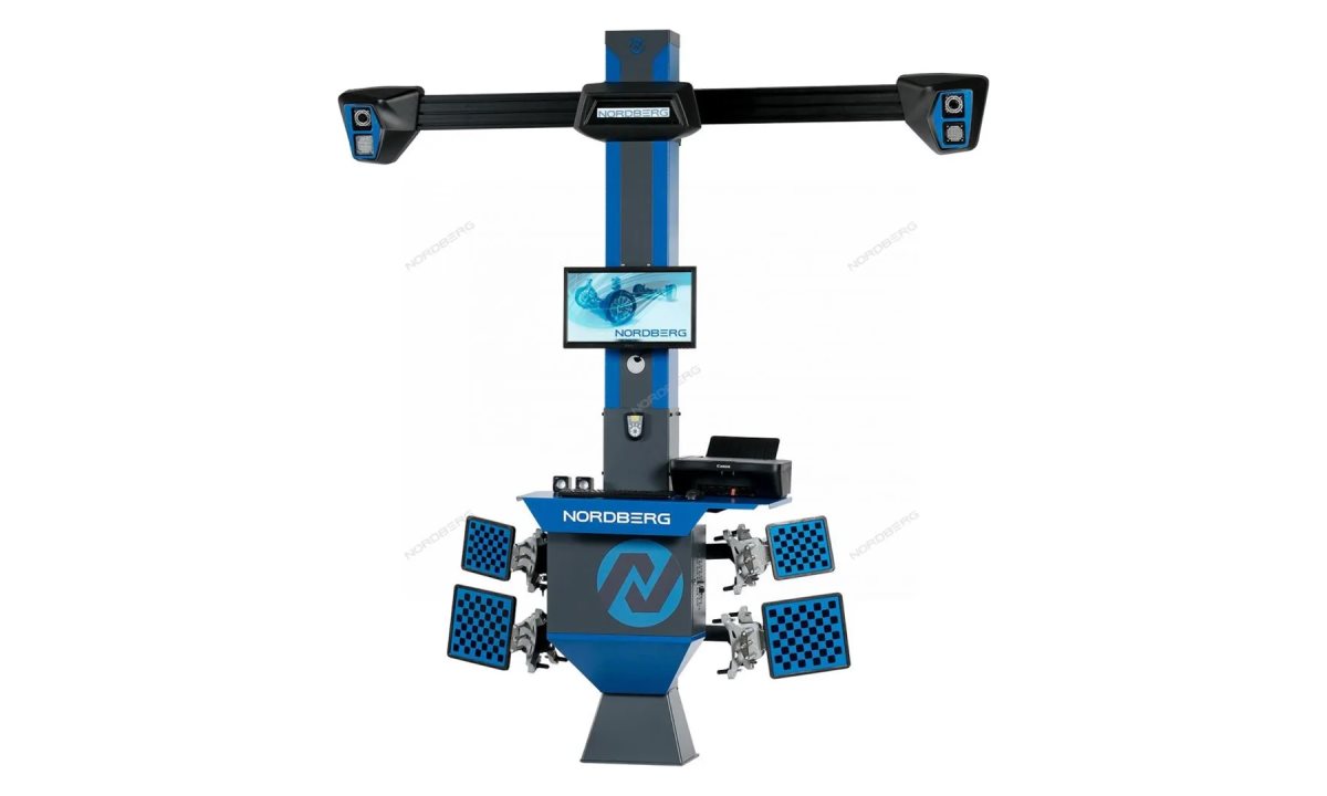  Стенд сход-развал 3D модель для ям и подъемников NORDBERG C802 (1)