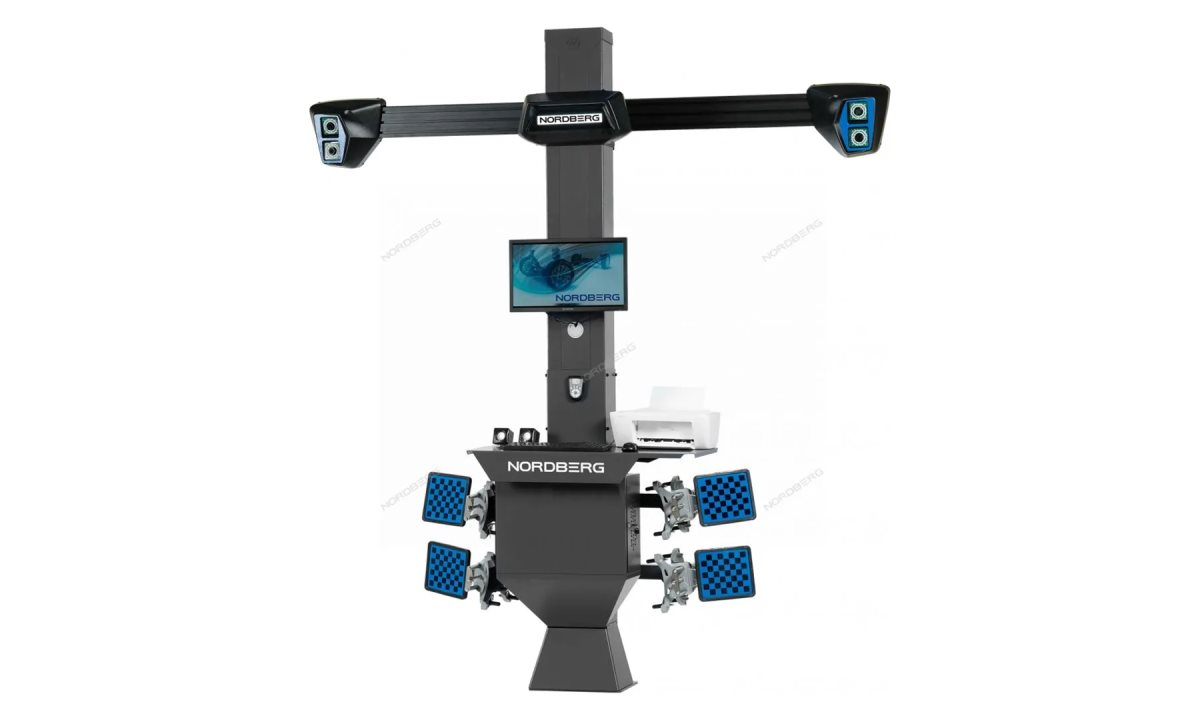  Стенд сход-развал 3D модель четырехкамерный NORDBERG C804_серый (0)