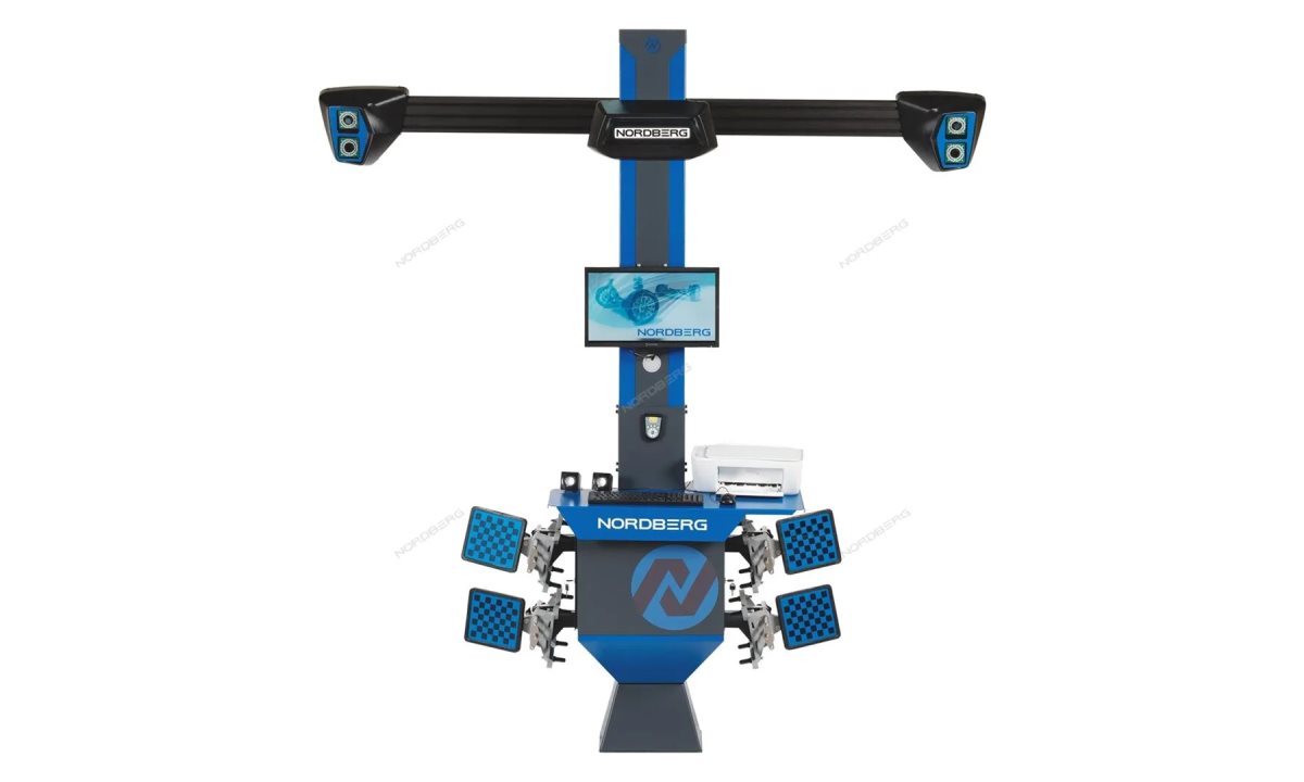  СТЕНД СХОД-РАЗВАЛ 3D модель четырехкамерный NORDBERG C804 (1)