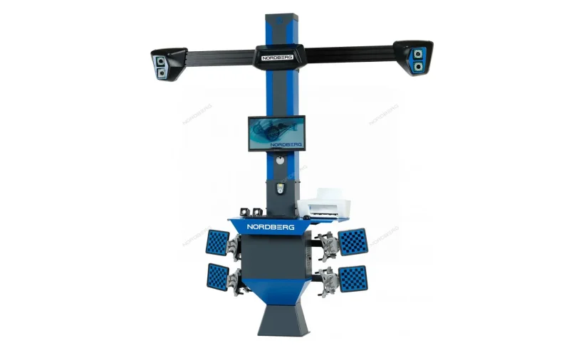 СТЕНД СХОД-РАЗВАЛ 3D модель четырехкамерный NORDBERG C804 фото