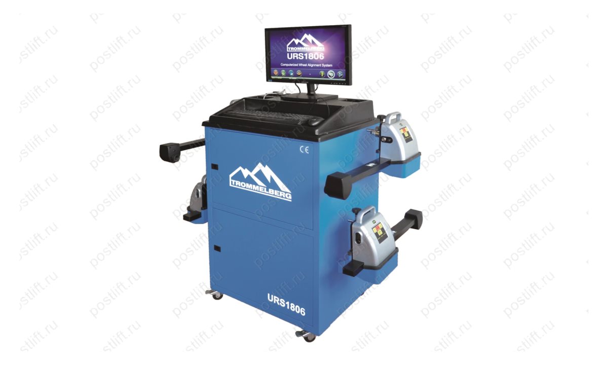  Стенд "сход-развал"  для грузового транспорта, URS1806TR, технология CCD, радио версия, 4х6 (0)