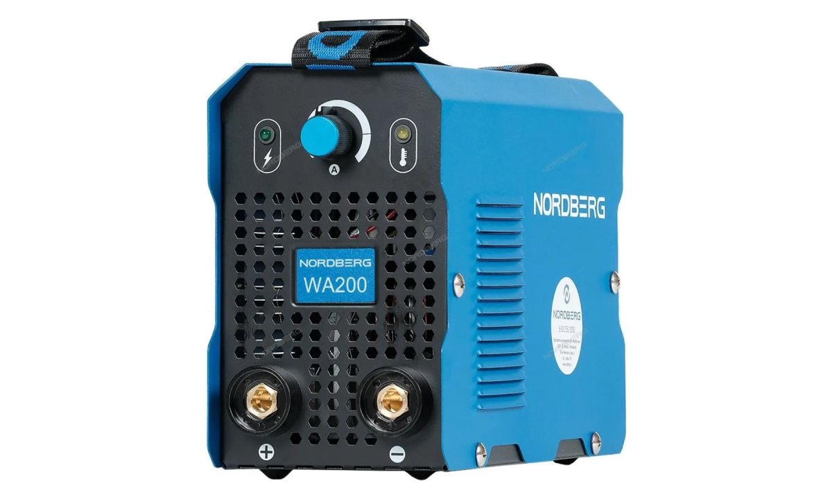  АППАРАТ СВАРОЧНЫЙ инверторный MMA, 220V NORDBERG WA200 (1)