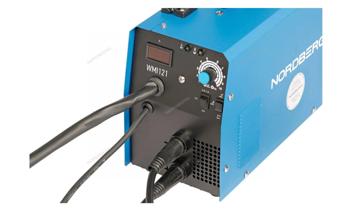  Аппарат сварочный инверторный MIG/TIG/MMA, 220V NORDBERG WMI121 (1)