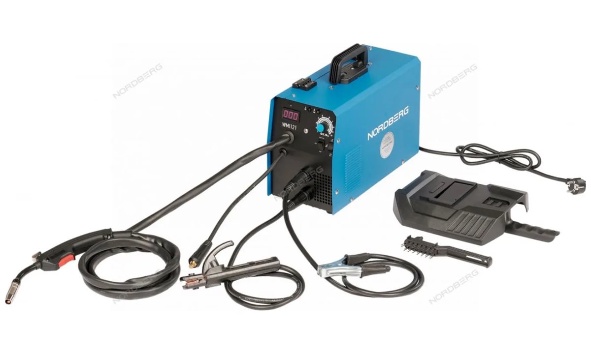  Аппарат сварочный инверторный MIG/TIG/MMA, 220V NORDBERG WMI121 (0)