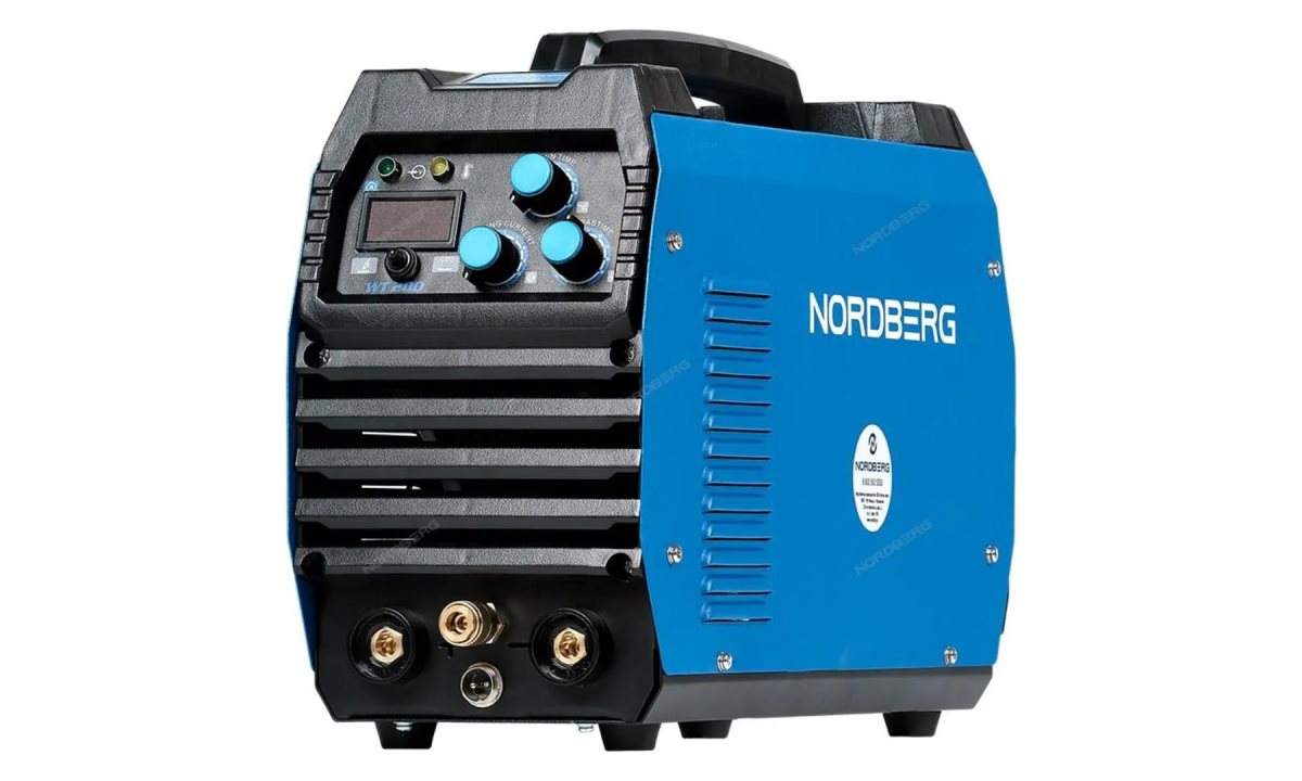  АППАРАТ СВАРОЧНЫЙ инверторный TIG+MMA, 220V NORDBERG WT200 (1)