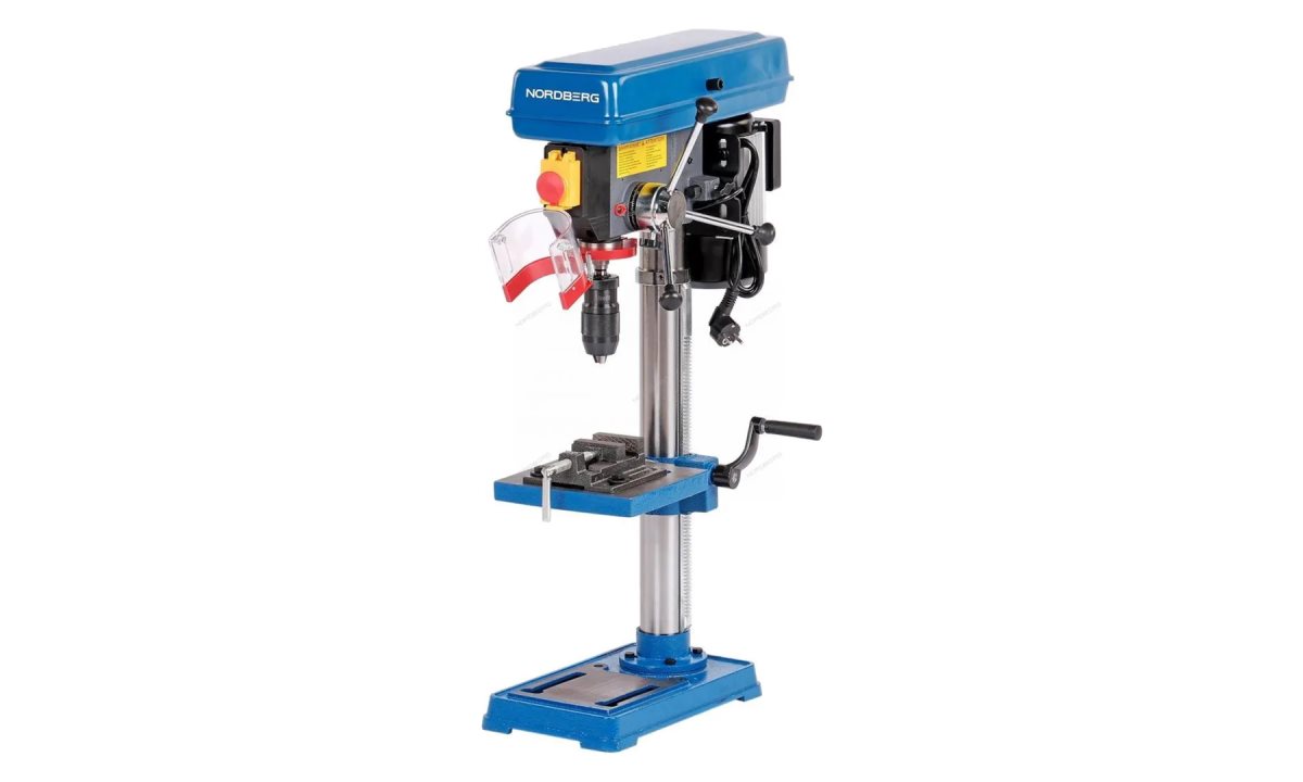  Станок сверлильный (450Вт, 16 мм, 12 скоростей, тиски) NORDBERG ND1651 (0)