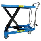  Тележка гидравлическая платформенная ТJ-15 AE&T 150кг мни (2)